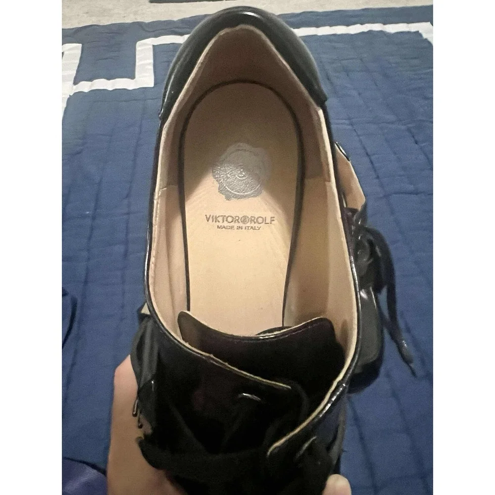 Viktor‎ & Rolf Platform Oxford Shoes Womens 9.5 - 10 Imported From Italy Size 40